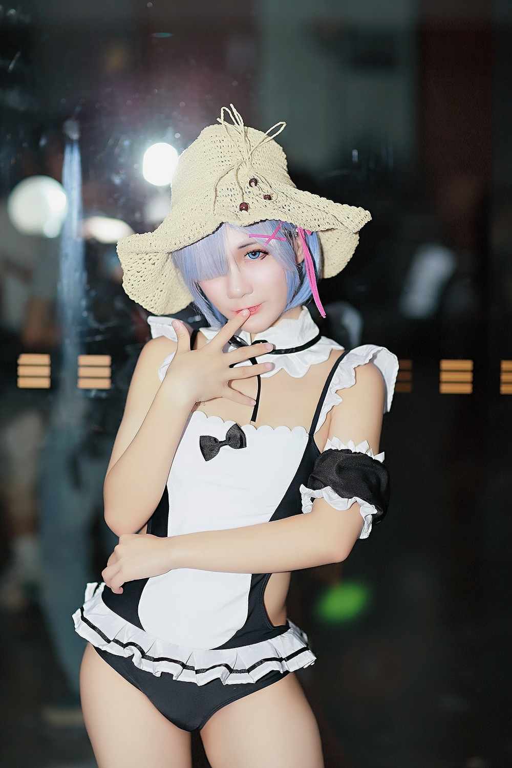 《C站·lolita·第1150期》蕾姆同人水着