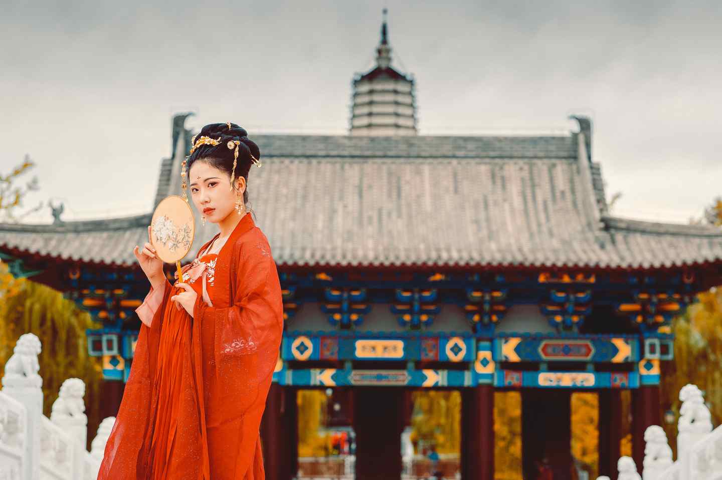 《汉服第845期》游园惊梦 红