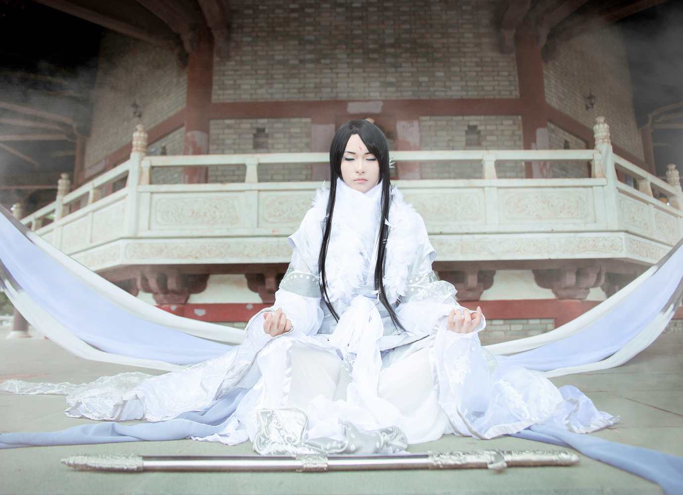 《汉服第758期》花千骨白子画