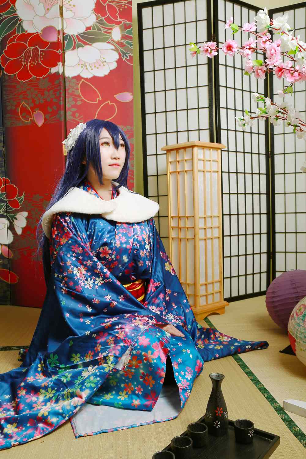 《C站·lolita·第1081期》园田海未 和服未觉醒