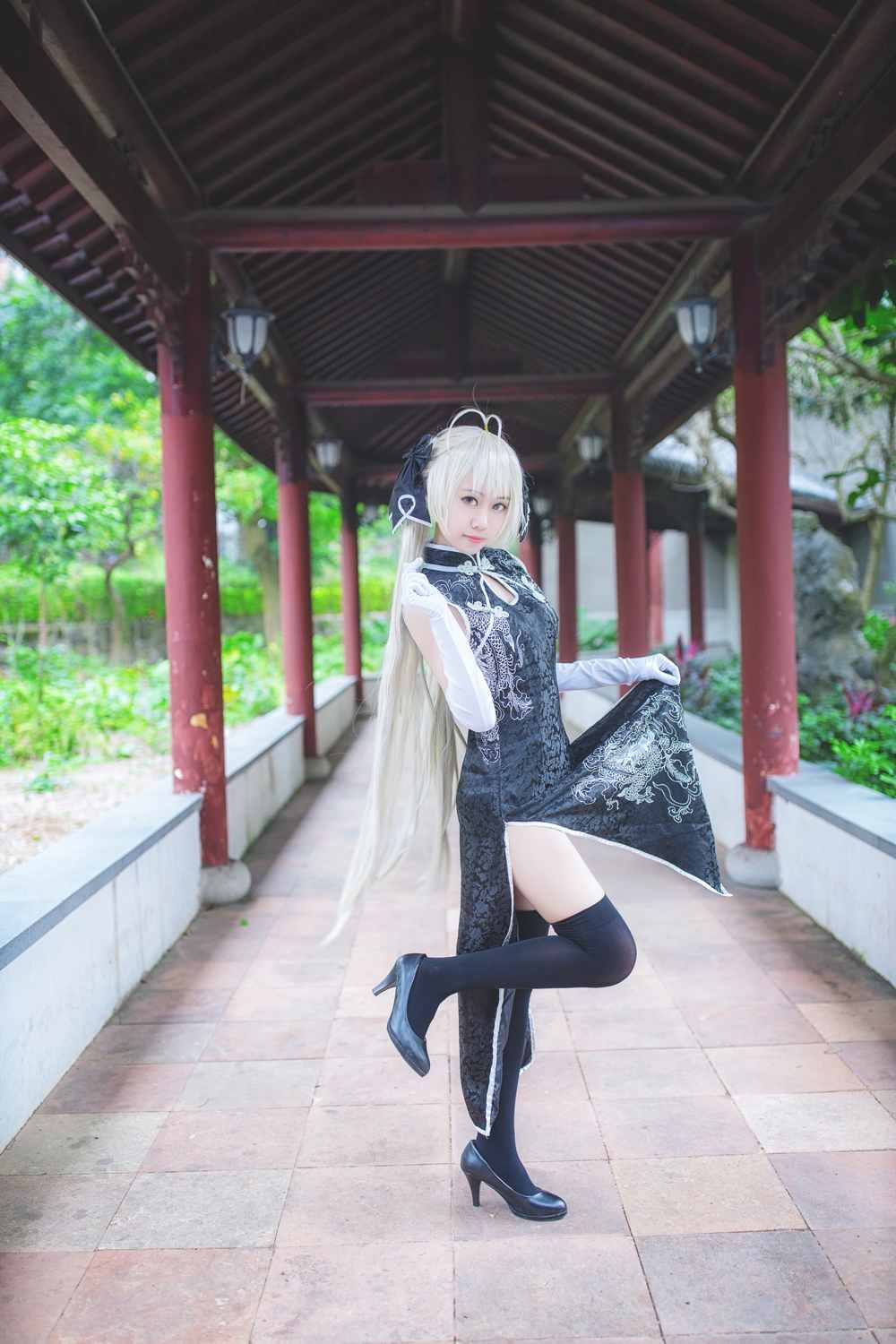 《汉服第787期》穹妹旗袍