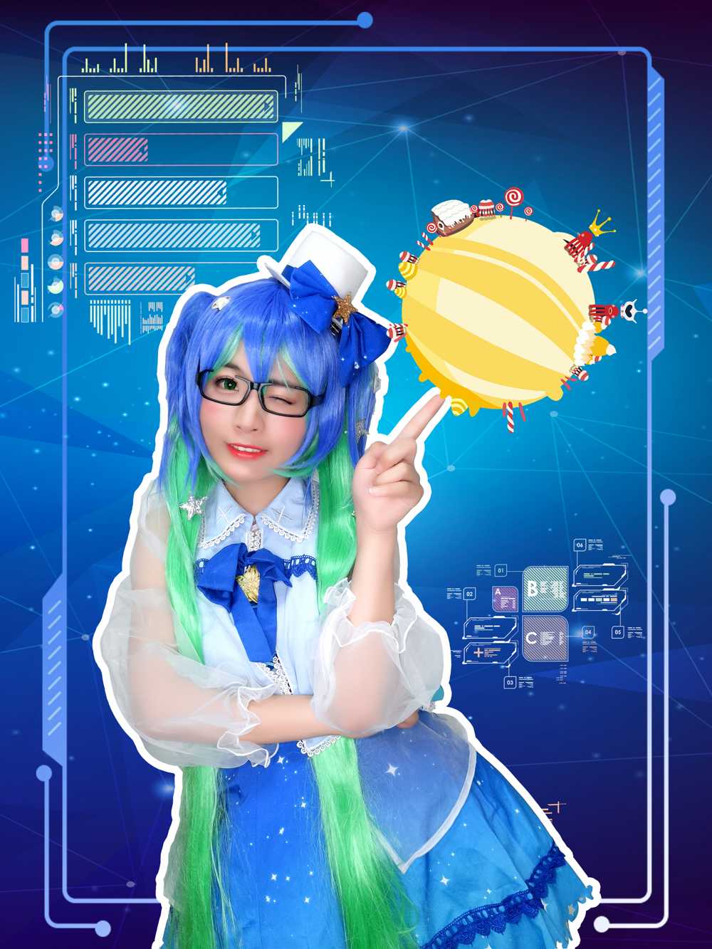 《C站·第3036期》星空初音