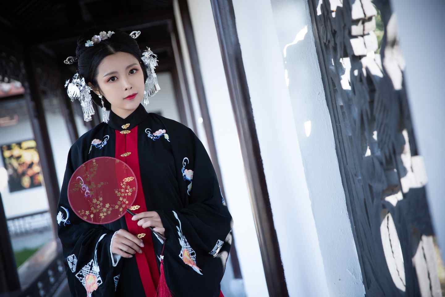 《汉服第350期》汉服—画屏