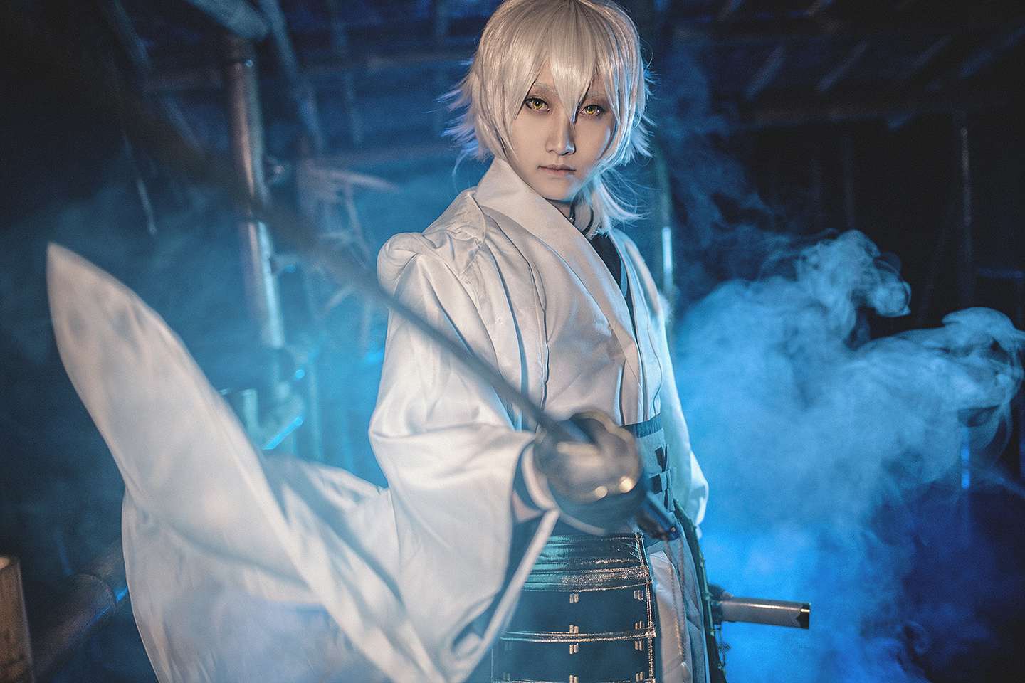 《汉服第777期》鹤丸国永 冷酷中有可能给你来一刀的小哥哥！