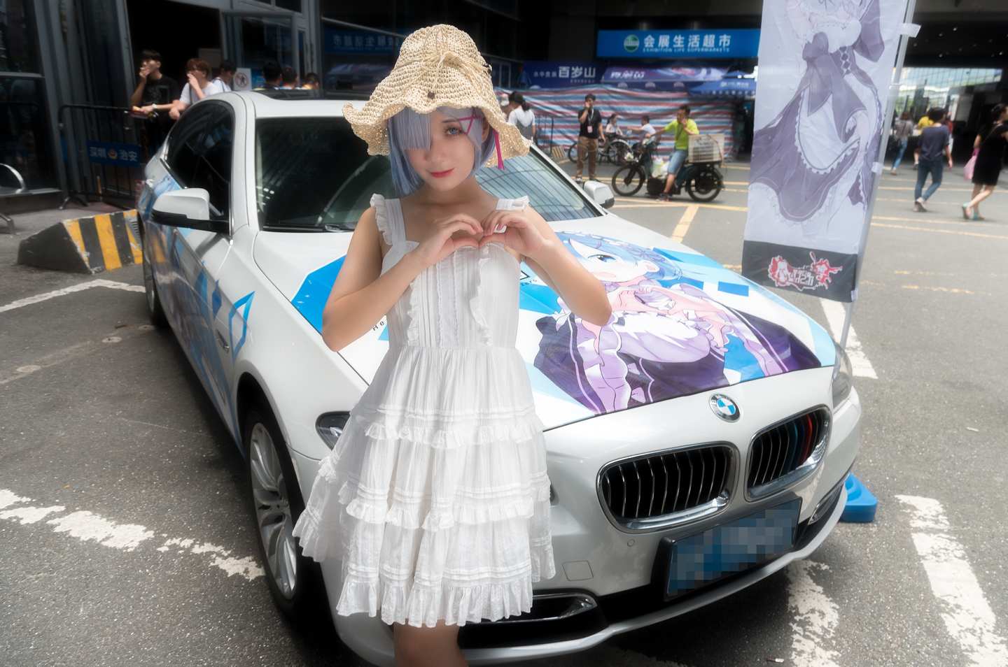 《C站·lolita·第1149期》蕾姆同人白裙