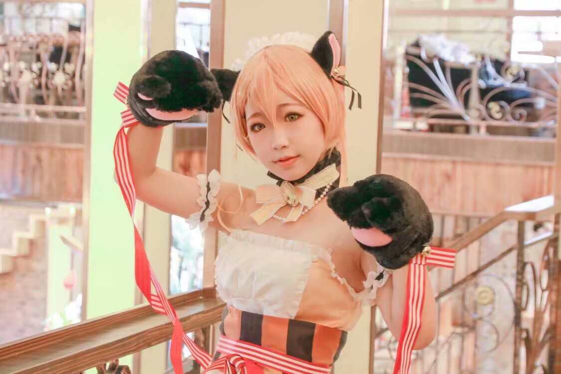 《C站·lolita·第874期》Love Live !凛喵情人节女仆