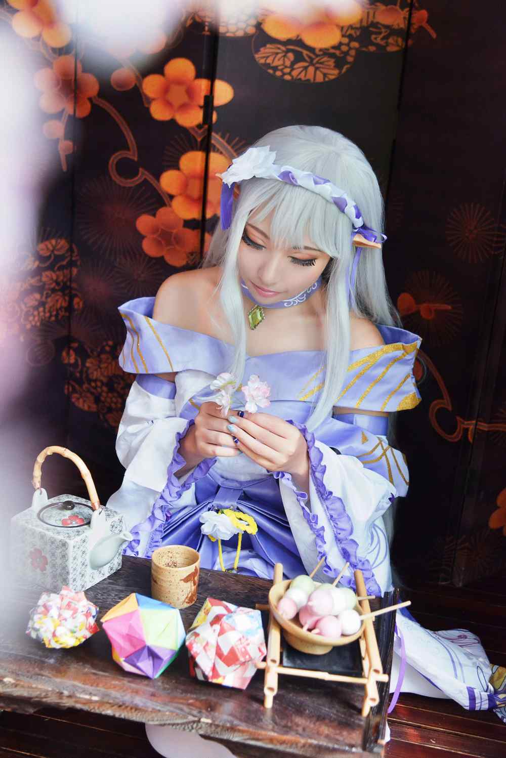 《C站·lolita·第1049期》从零开始的异世界生活艾米莉亚和服