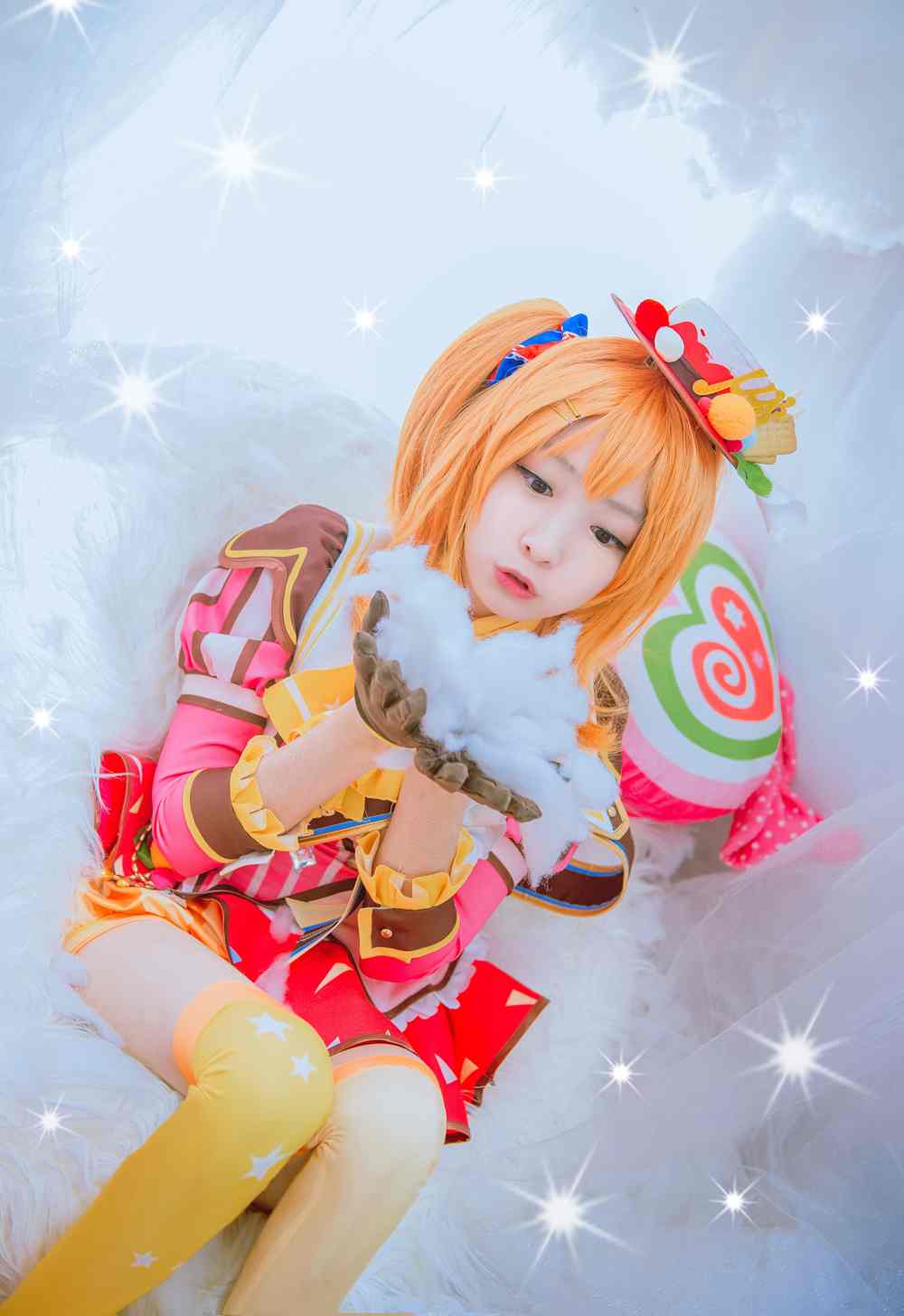 《C站·lolita·第834期》LoveLive！高坂穗乃果冰淇淋觉醒cos