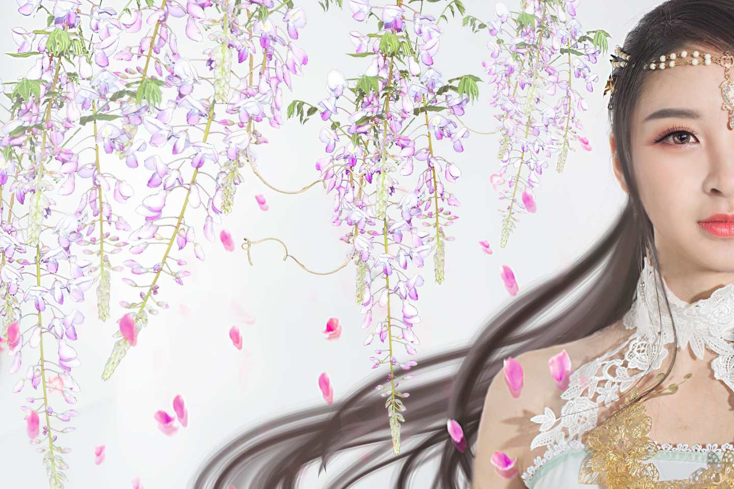 《汉服第629期》陌上人如玉花开世无双