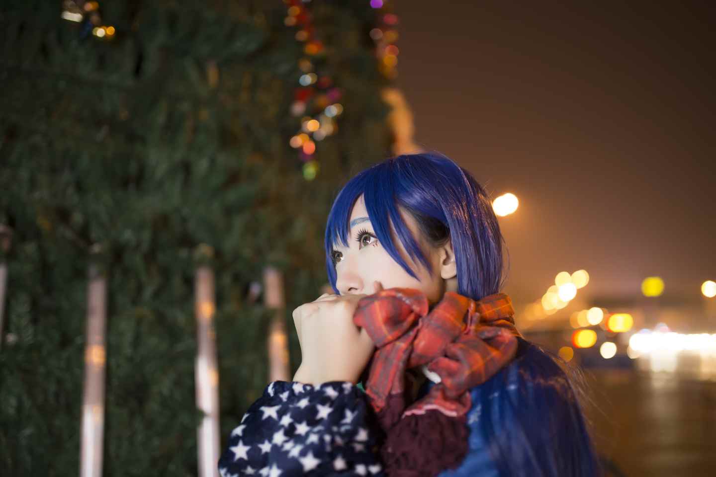 《C站·lolita·第1000期》LoveLive园田海未圣诞未觉醒