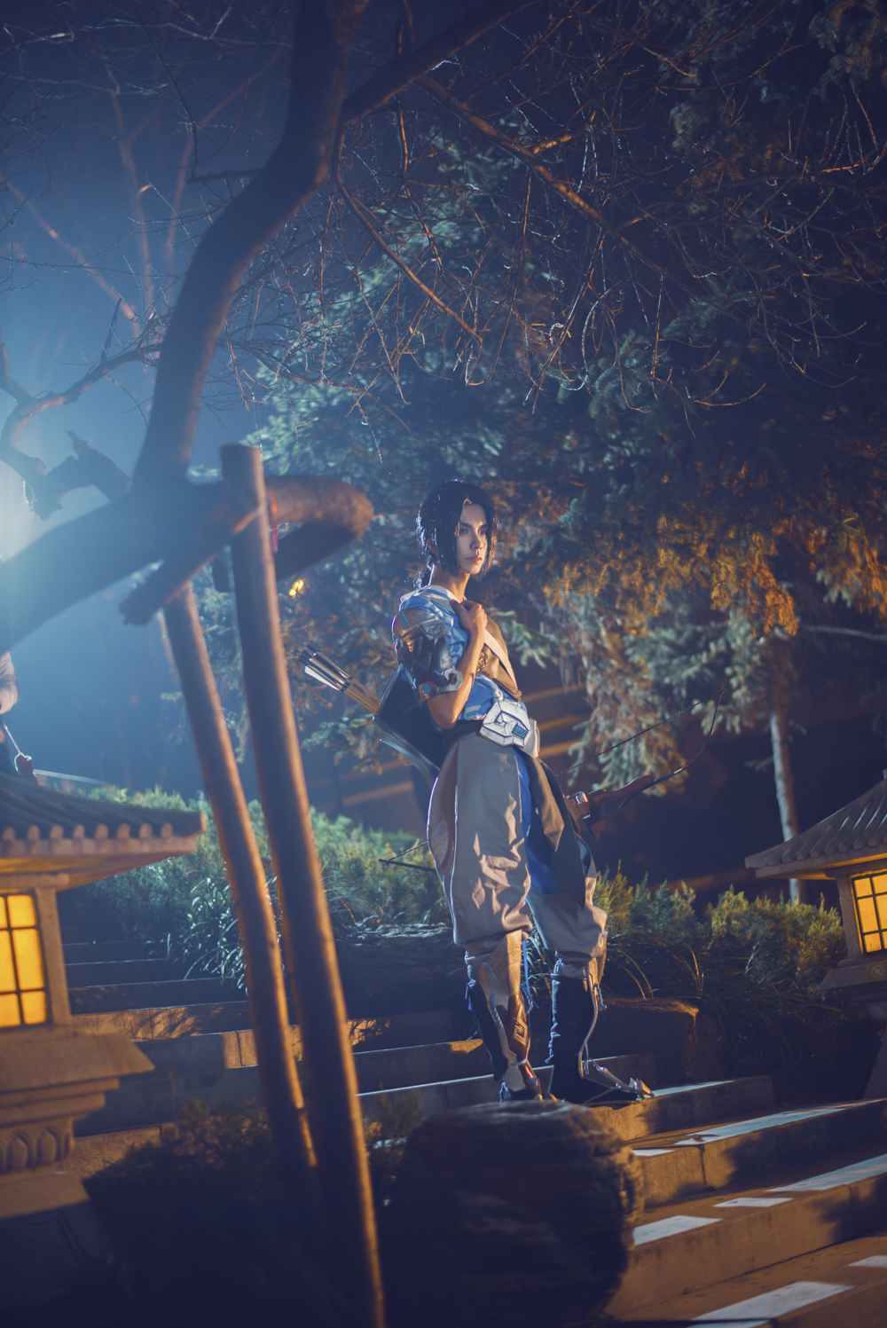 《C站·第3136期》守望先锋半藏少主cosplay