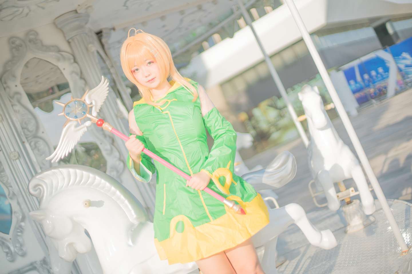 《C站·lolita·第1216期》小樱青蛙战斗服