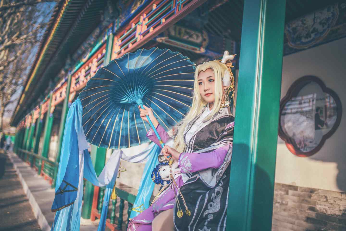 《汉服第503期》朔雪万花萝莉