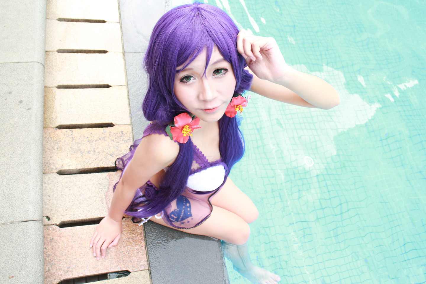 《C站·lolita·第1001期》lovelive真夏水着.希妮ver