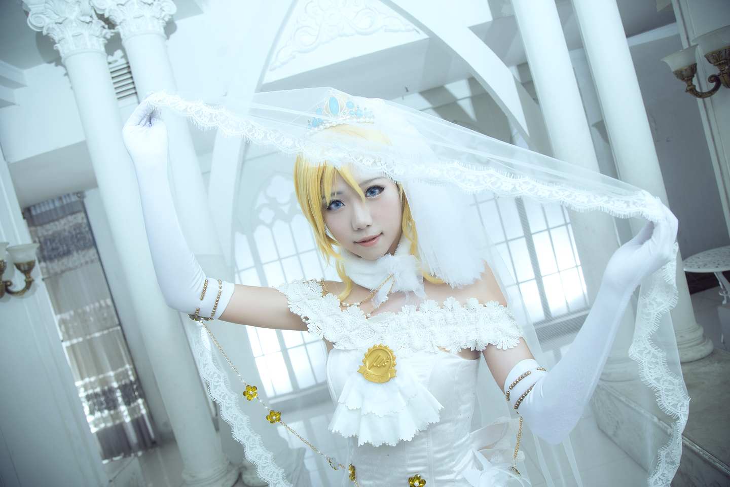 《C站·lolita·第701期》LoveLive婚纱觉醒鸟仙人