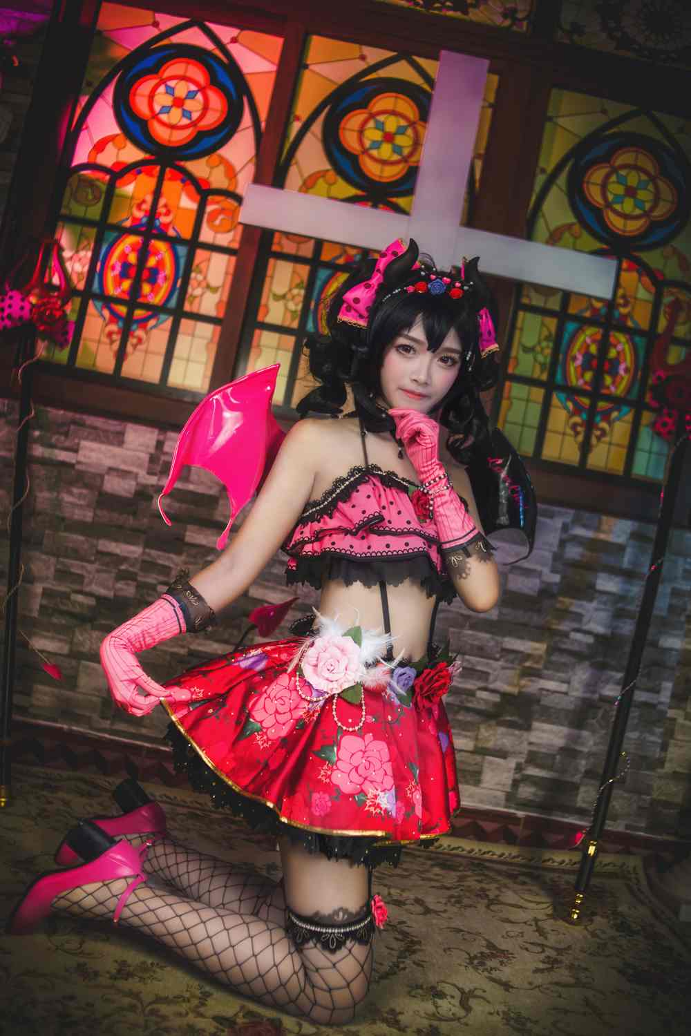 《C站·lolita·第977期》Lovelive矢泽妮可&东条希小恶魔觉醒