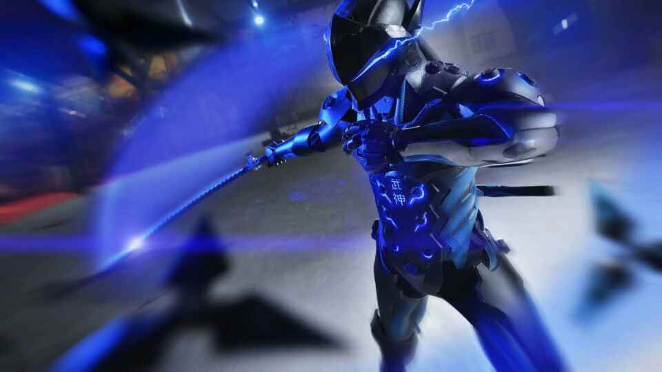 《C站·第3145期》守望先锋碳黑源氏