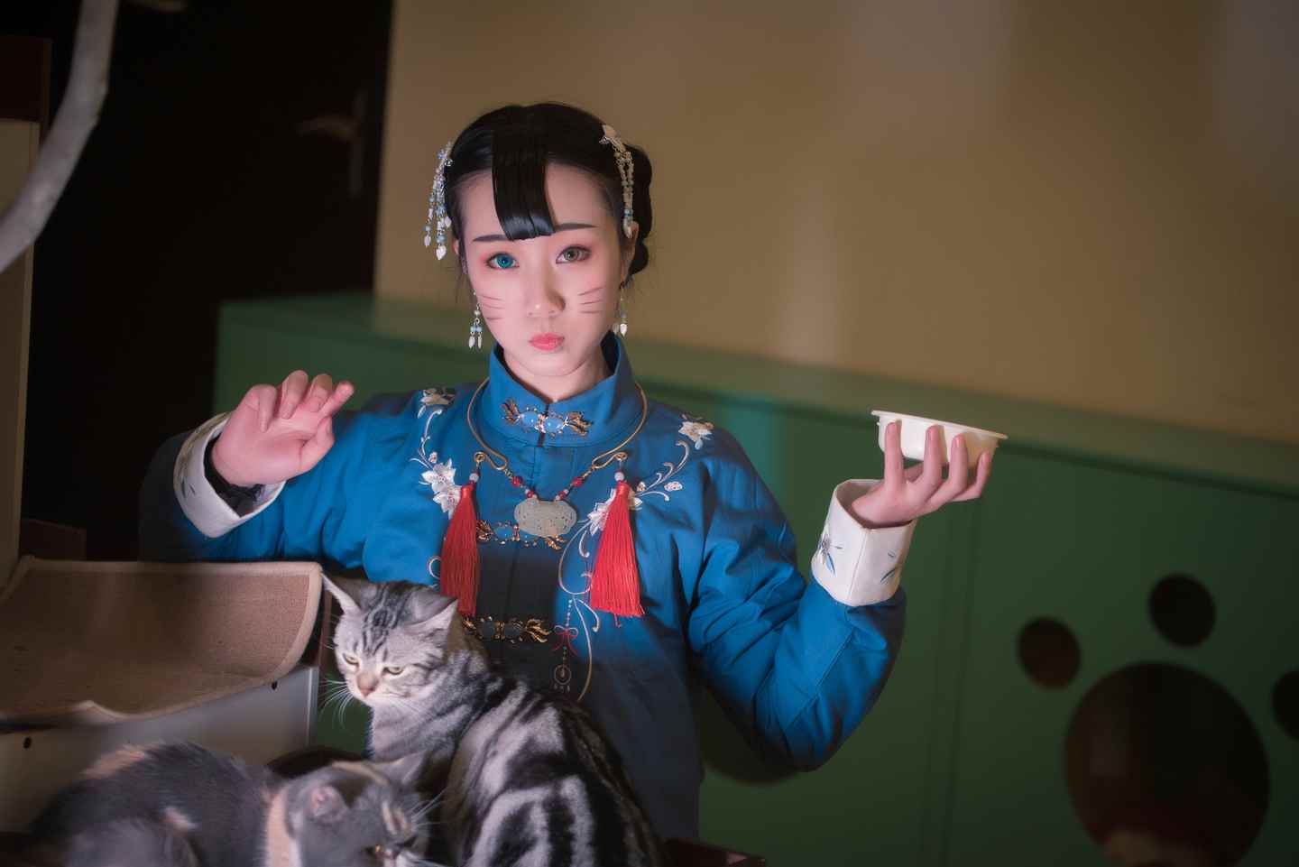 《汉服第347期》汉服#猫趣#