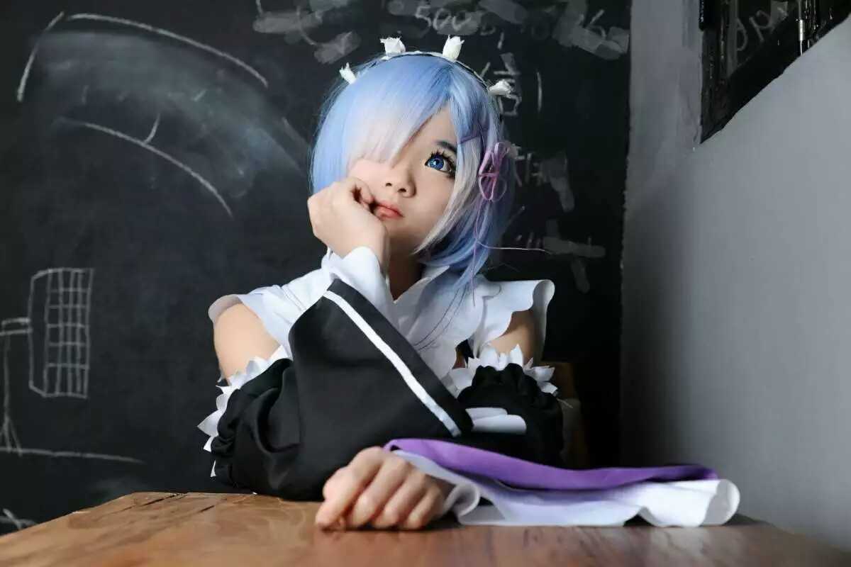 《C站·lolita·第1054期》从零开始的异世界生活蕾姆