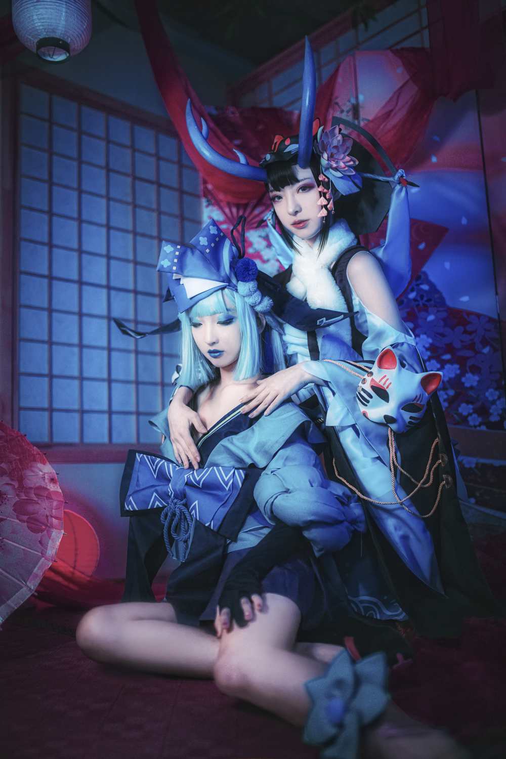 《C站·第3285期》阴阳师ssr 阎魔x青行灯