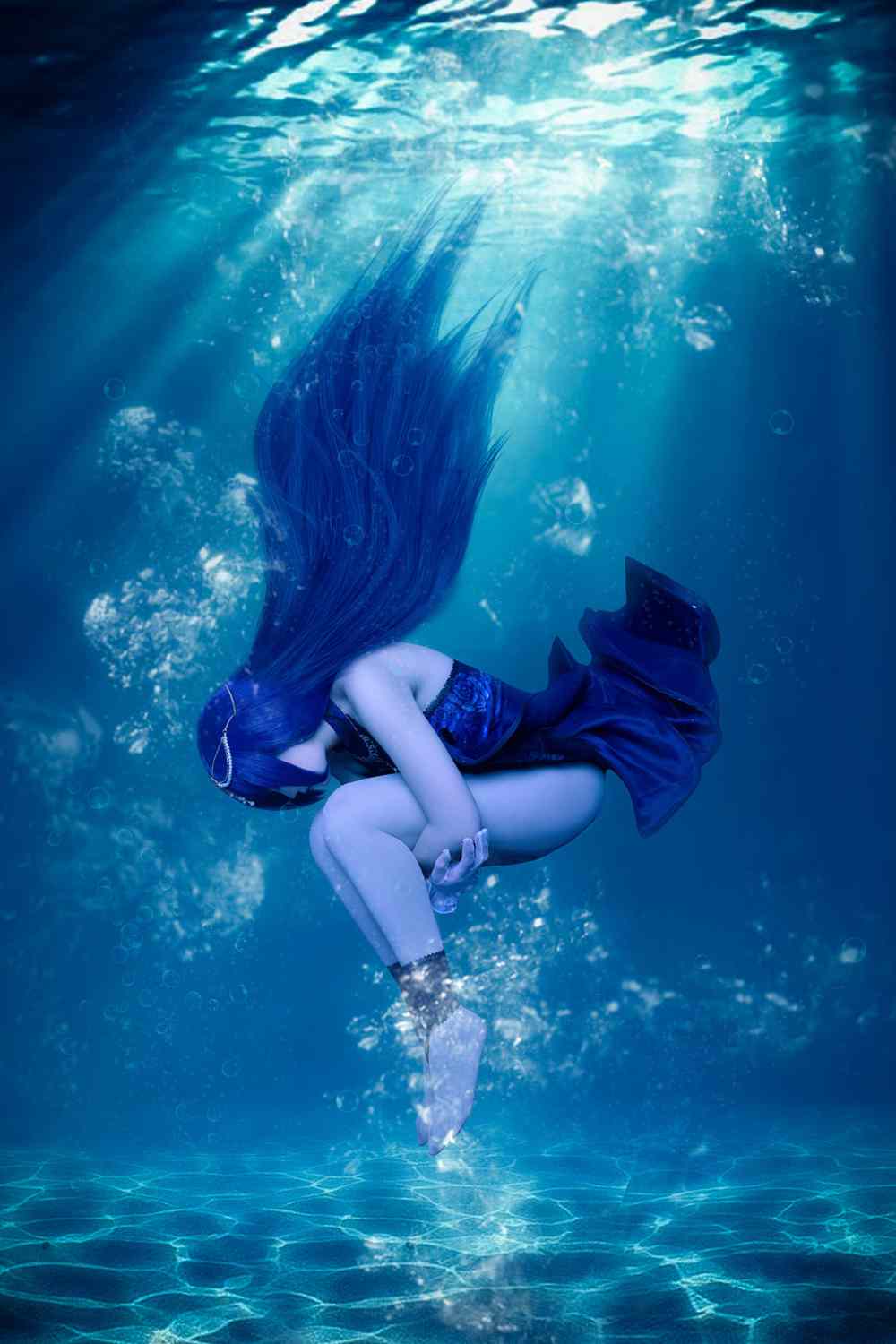 《C站·lolita·第556期》LOVELIVE  园田海未七彩缪斯深海少女