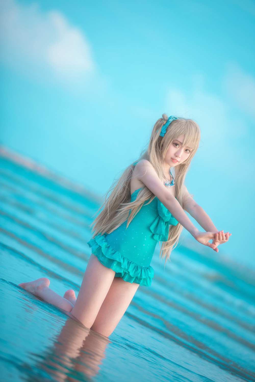 《C站·lolita·第802期》lovelive 南小鸟水着