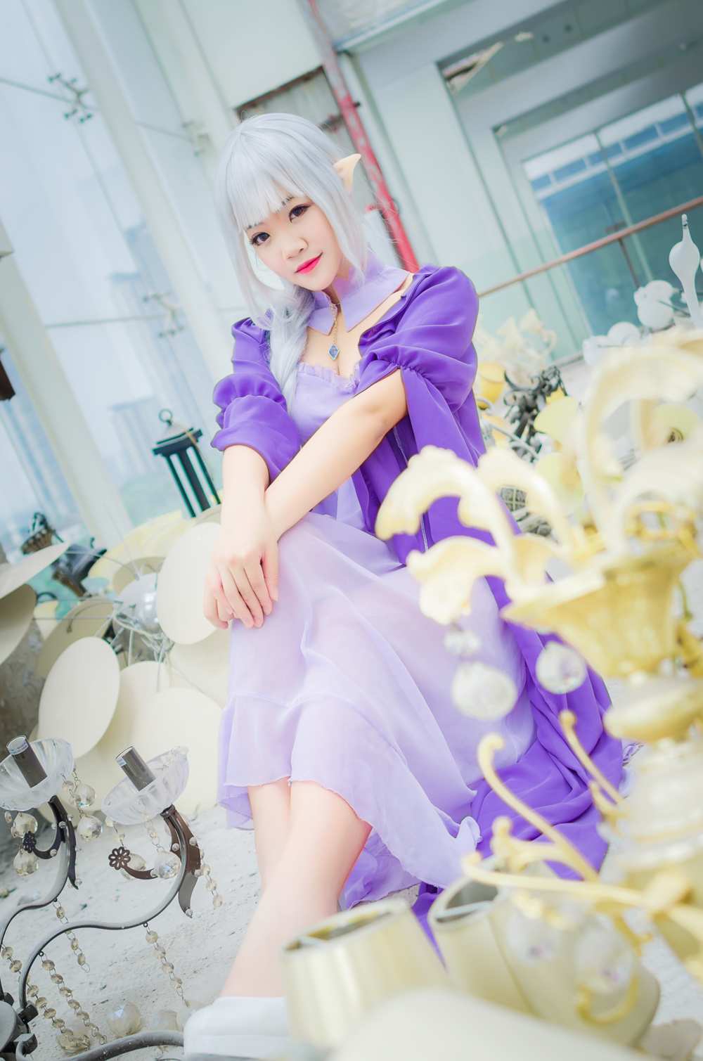 《C站·lolita·第1044期》从零开始的异世界生活 艾米莉亚