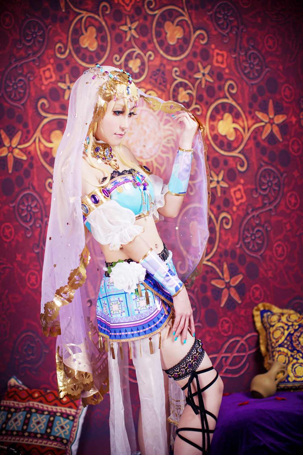 《C站·lolita·第926期》lovelive！绚濑绘里旗袍VS疆女