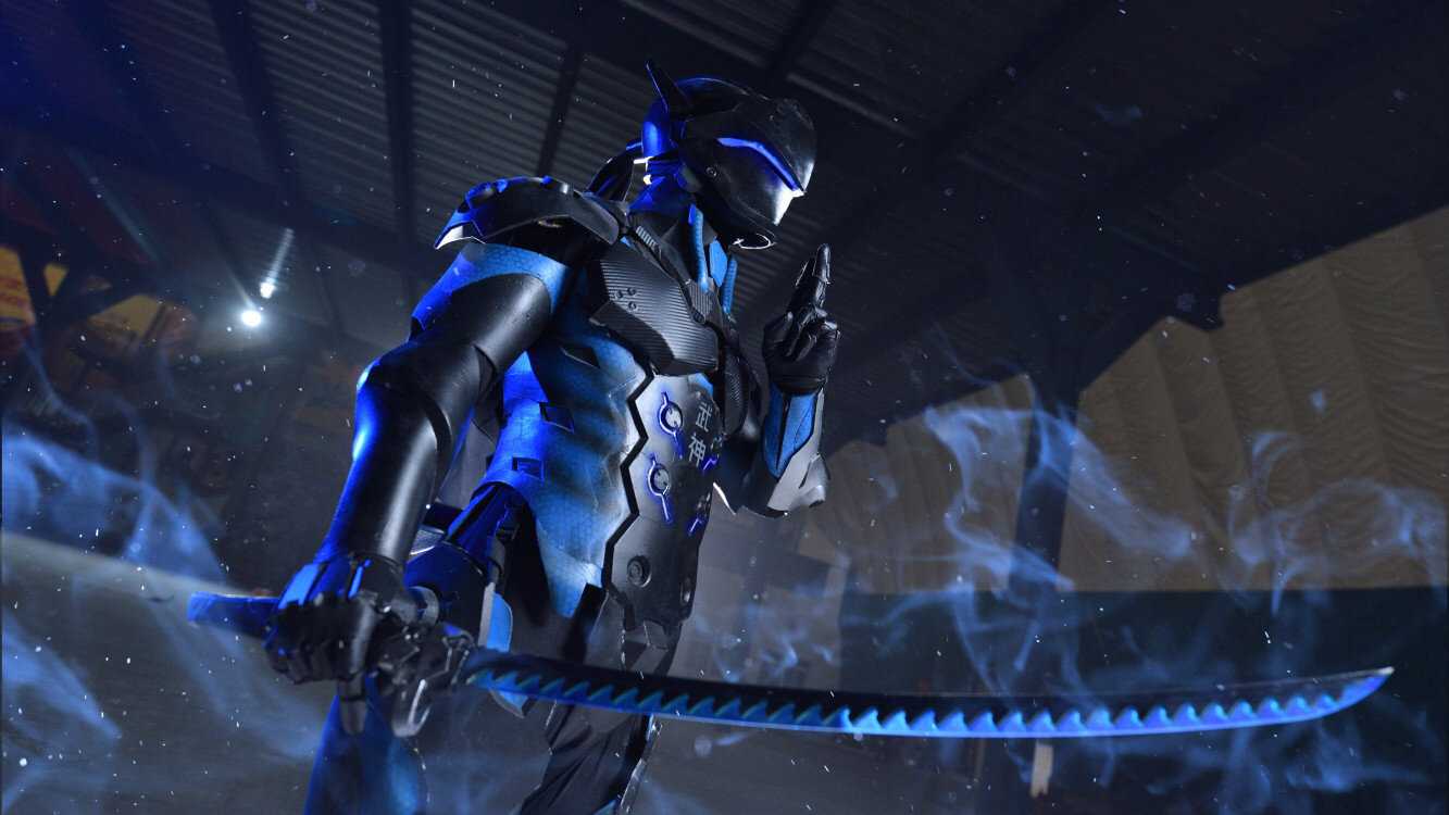 《C站·第3145期》守望先锋碳黑源氏