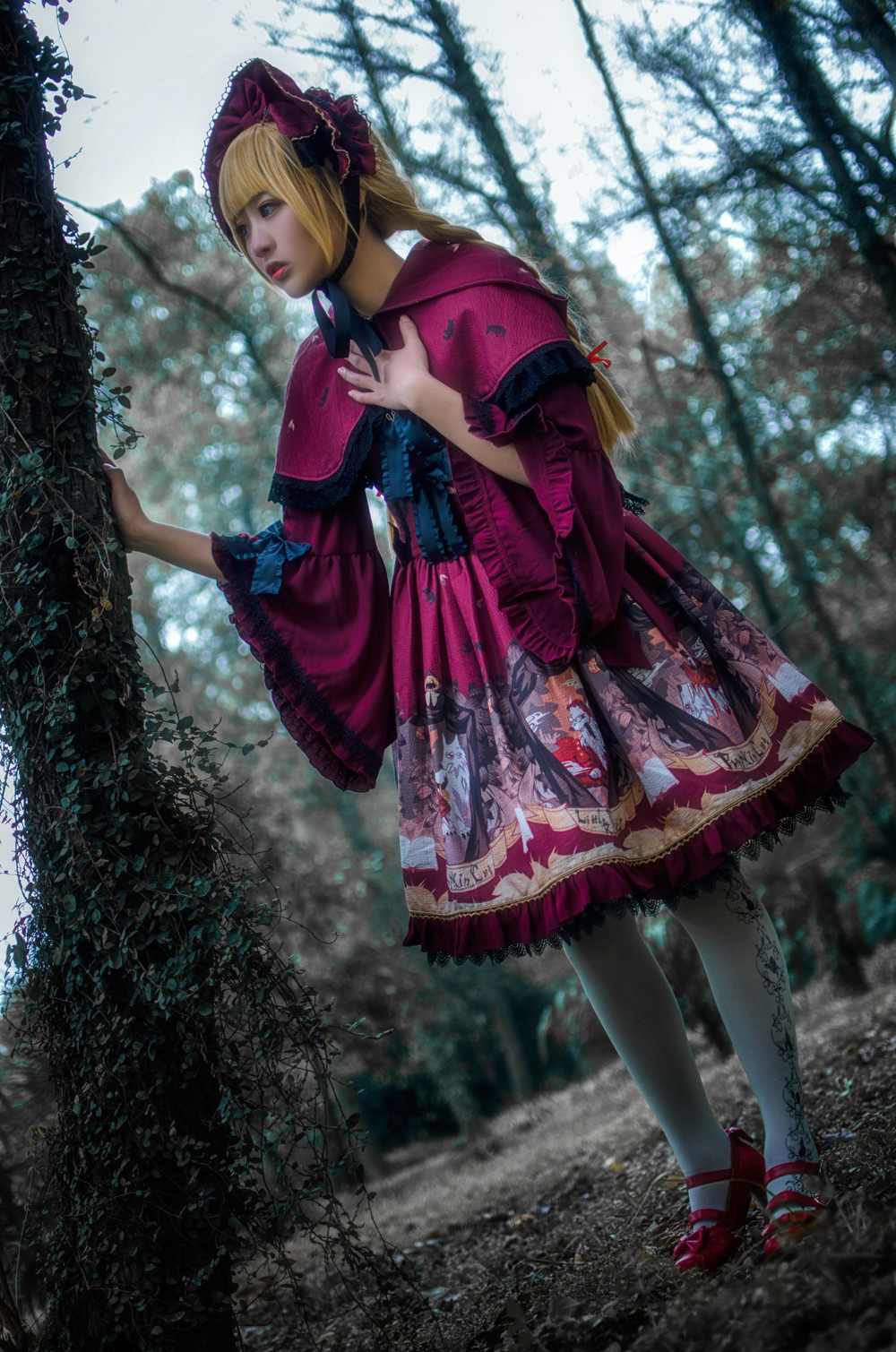 《C站·lolita·第332期》小红帽lolita