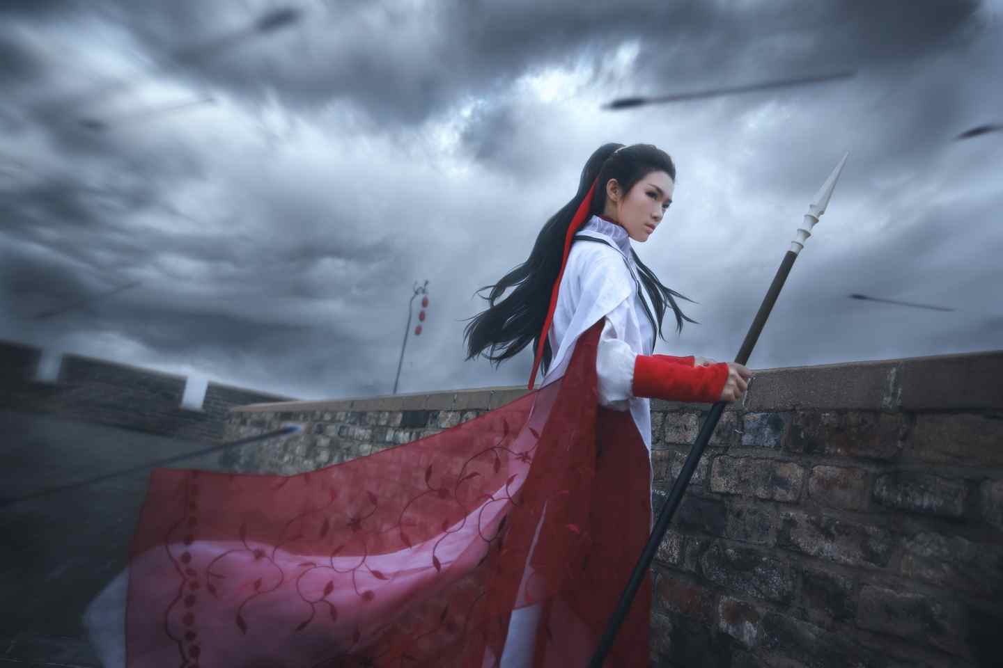 《汉服第802期》风起天阑谢婉狂风战火中的木兰姐姐