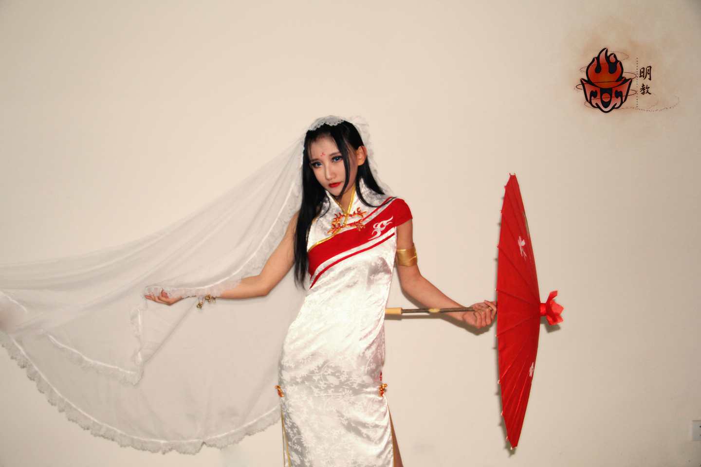 《汉服第453期》明教同人旗袍