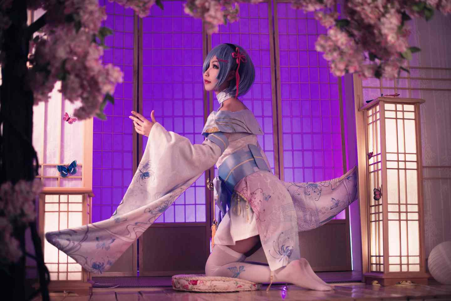 《C站·lolita·第1048期》从零开始的异世界生活 蕾姆绳艺