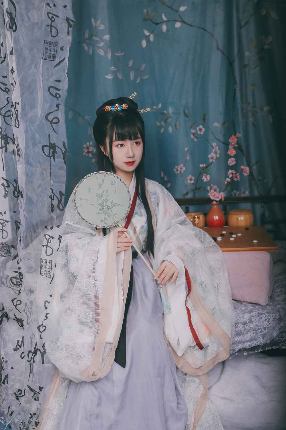 《汉服第346期》汉服 闲厅对弈