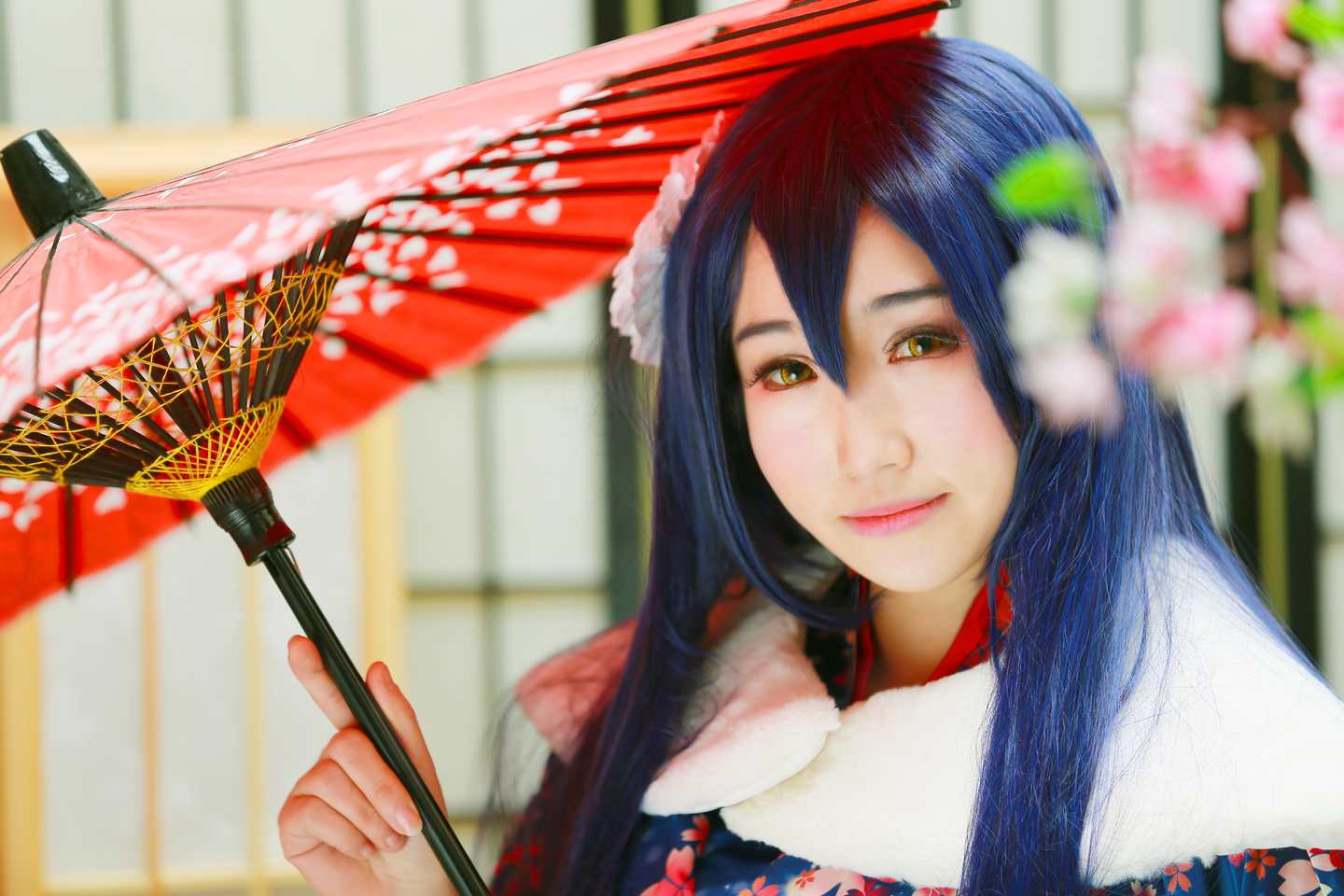 《C站·lolita·第1081期》园田海未 和服未觉醒