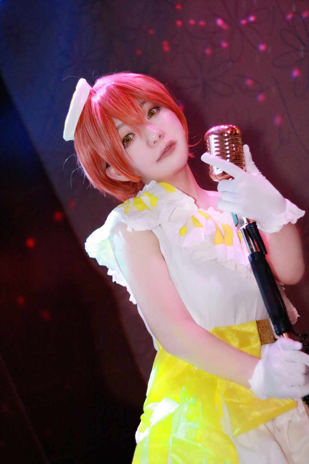 《C站·lolita·第654期》Lovelive！星空凛橙色小裙子