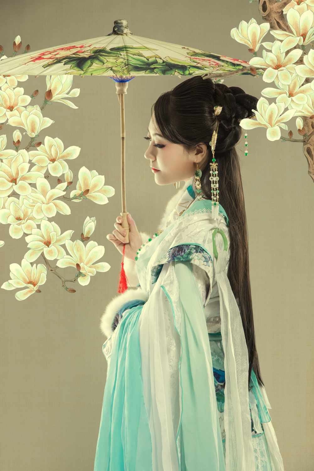 《汉服第394期》画中仙琳琅