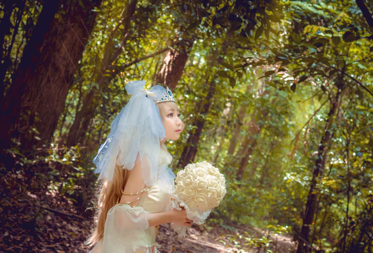 《C站·lolita·第845期》LoveLive!南小鸟婚纱觉醒