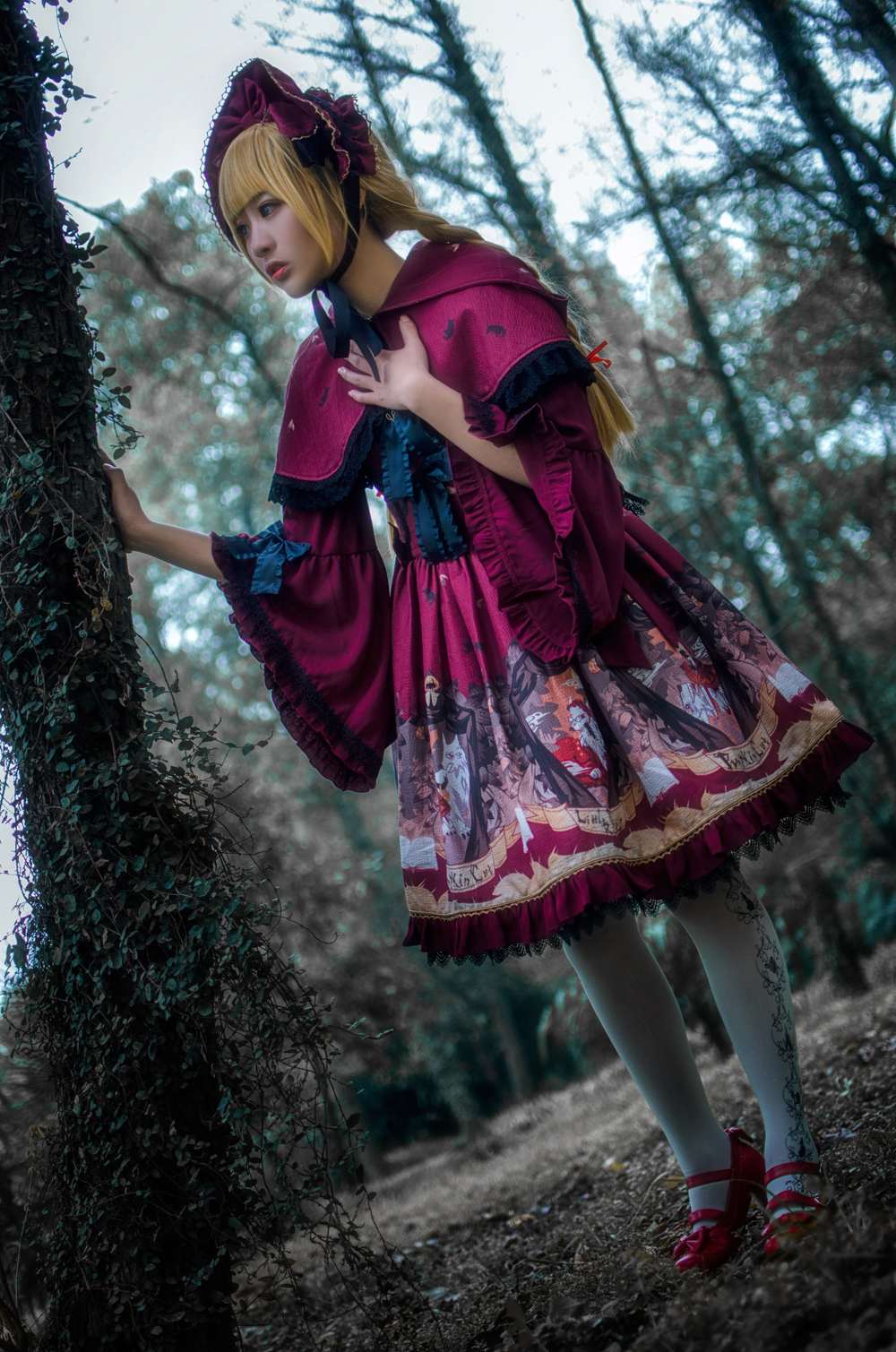 《C站·lolita·第1187期》小红帽lolita