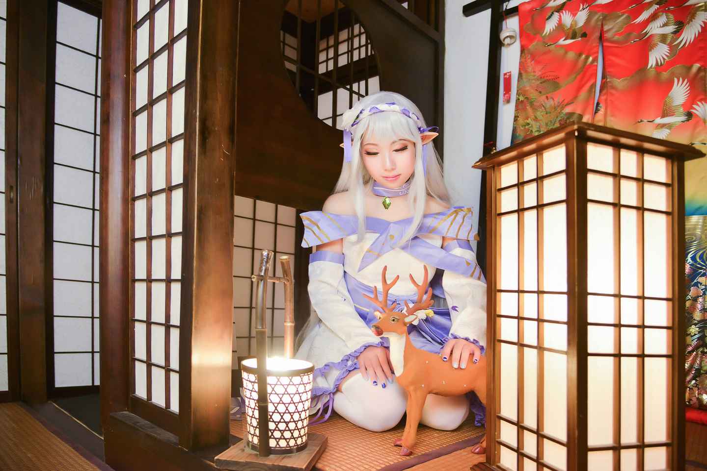 《C站·lolita·第1049期》从零开始的异世界生活艾米莉亚和服