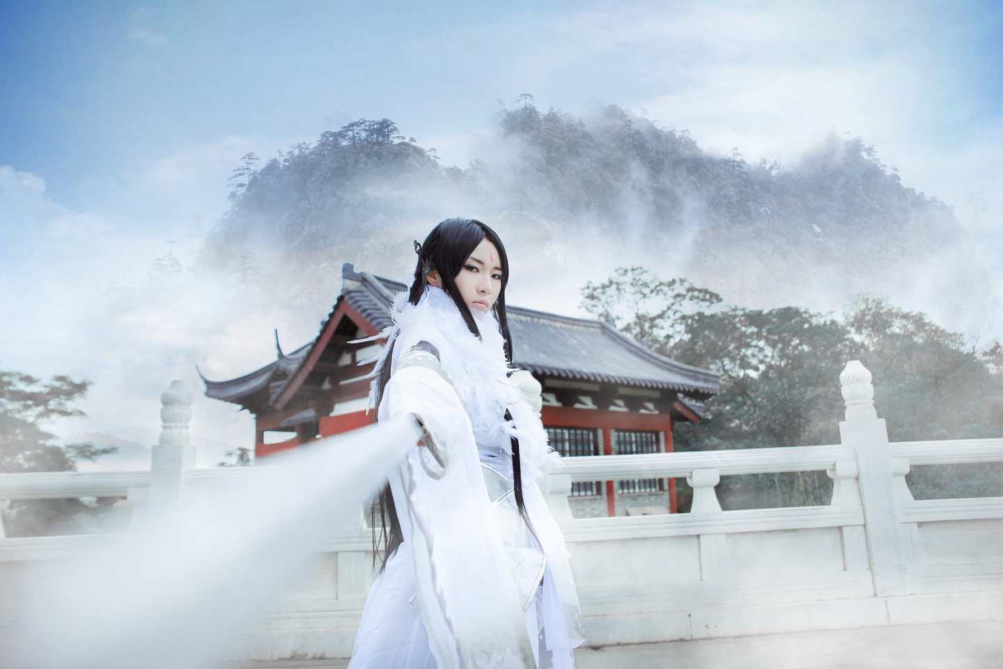 《汉服第758期》花千骨白子画