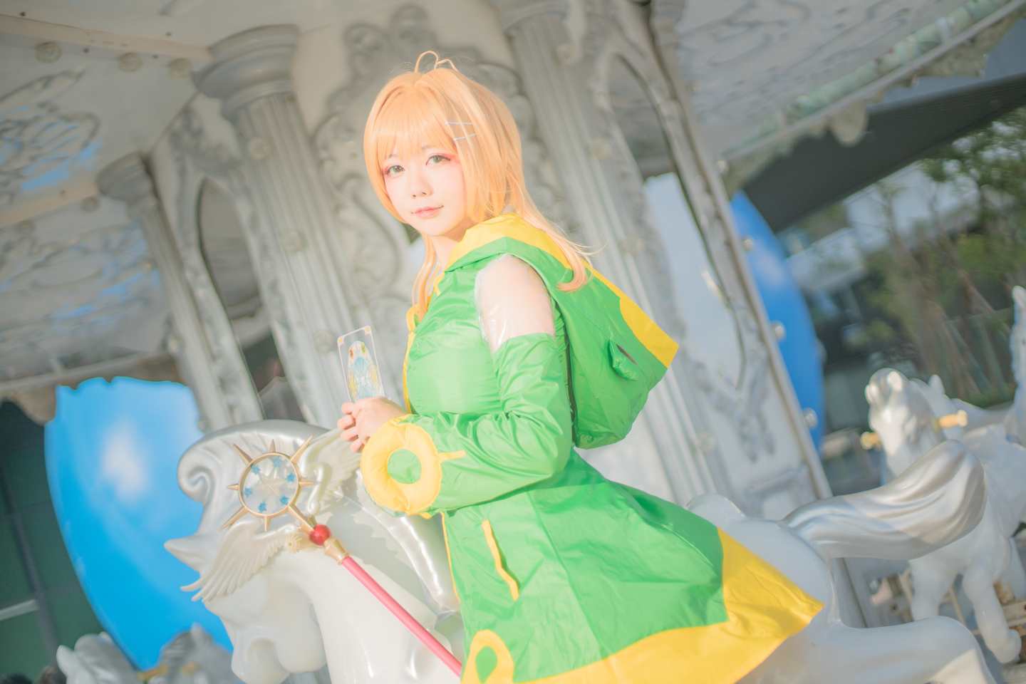 《C站·lolita·第1216期》小樱青蛙战斗服