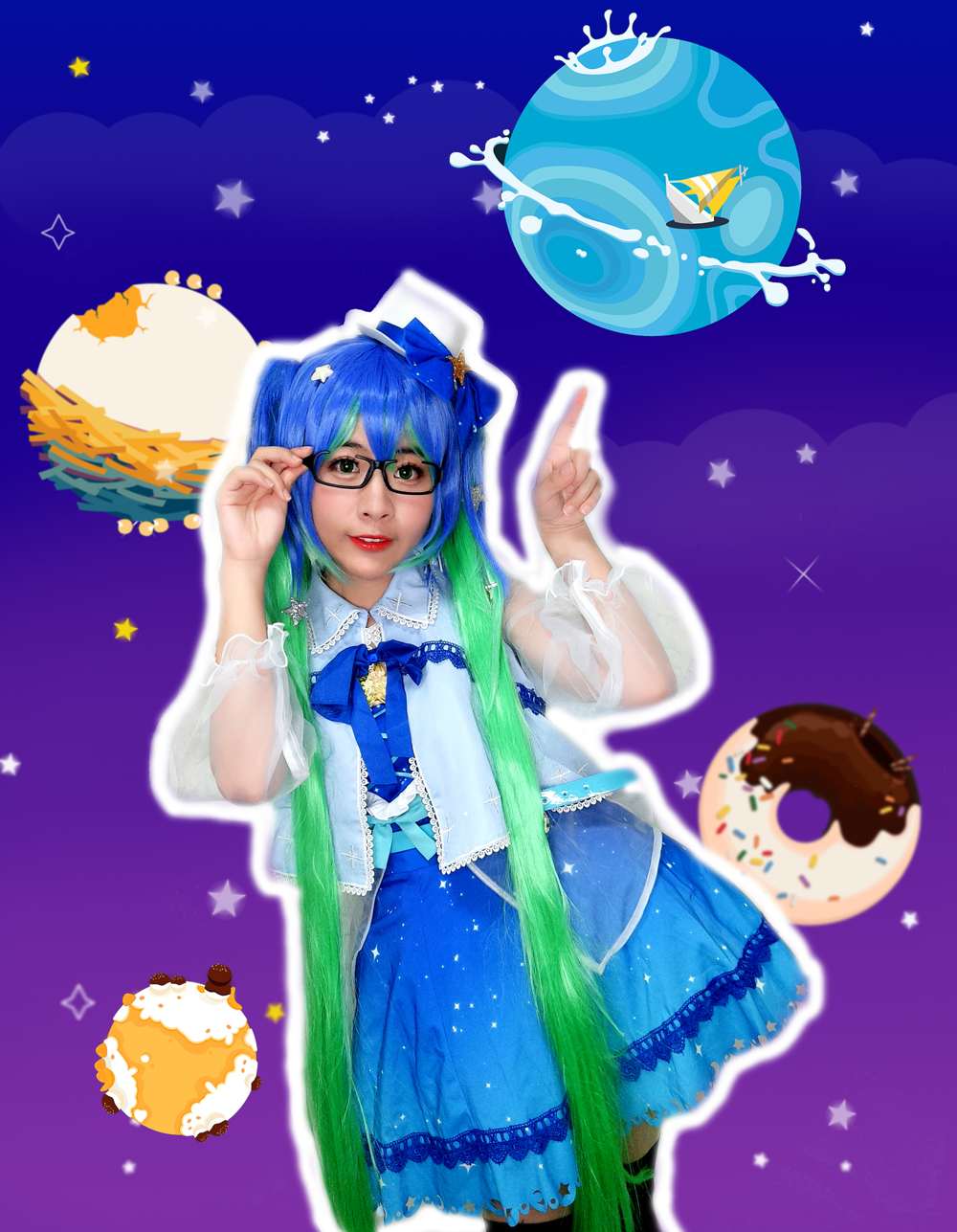 《C站·第3036期》星空初音