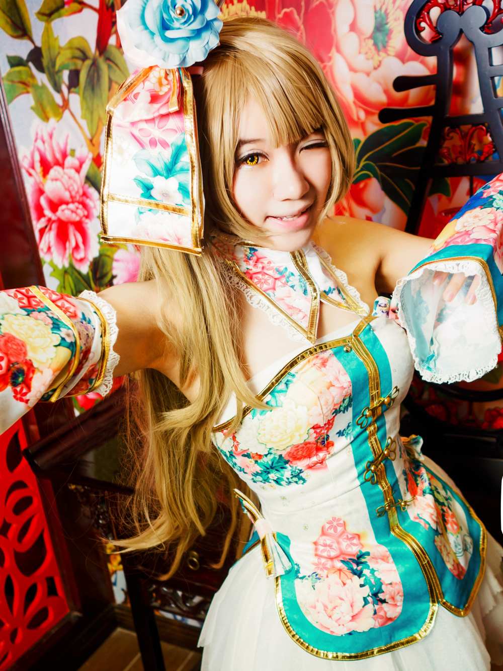 《C站·lolita·第917期》LOVELIVE!小鸟花阳觉醒旗袍