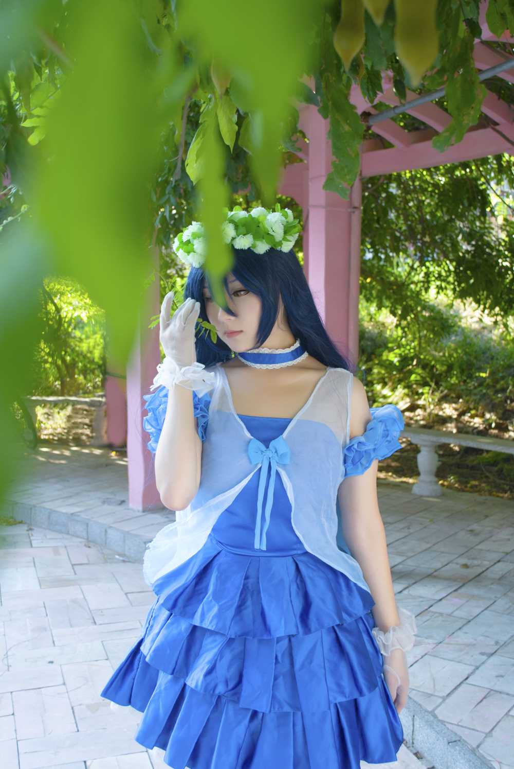 《C站·lolita·第998期》lovelive园田海未梦之门扉