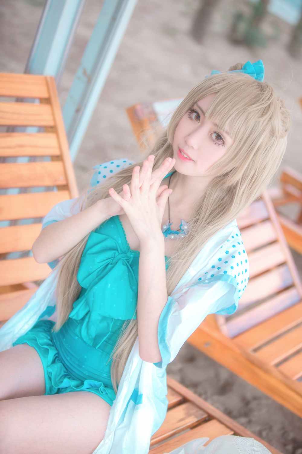 《C站·lolita·第570期》lovelive 南小鸟水着大冒险