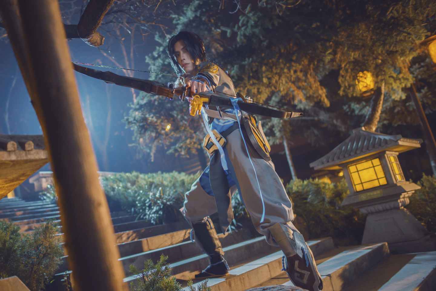 《C站·第3136期》守望先锋半藏少主cosplay