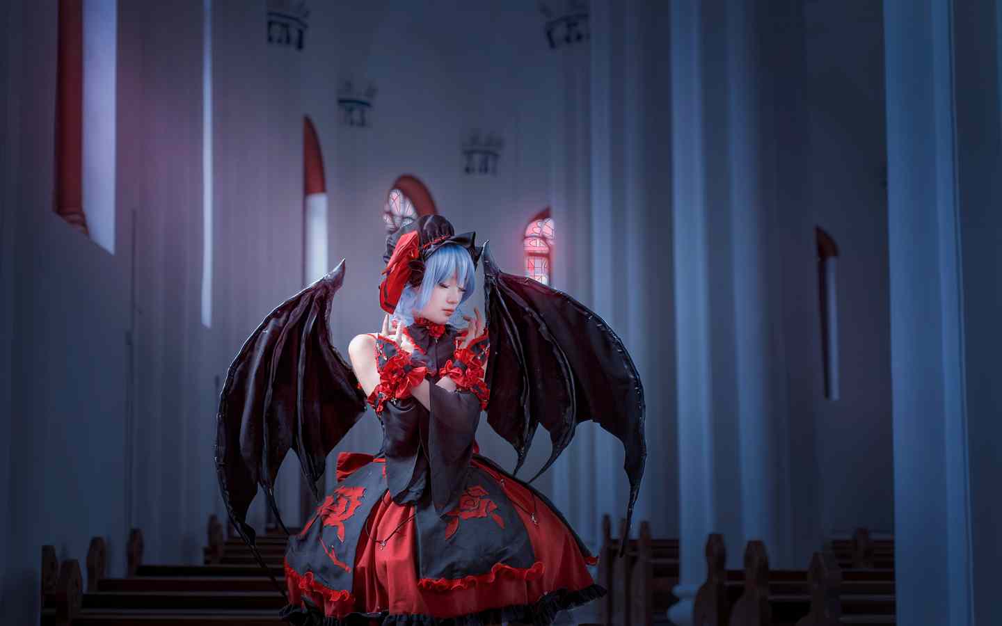 《C站·lolita·第1099期》东方project 蕾米莉亚