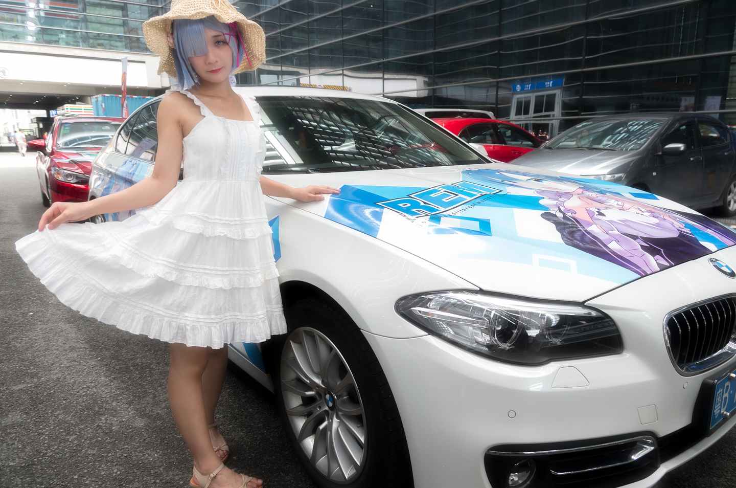 《C站·lolita·第1149期》蕾姆同人白裙