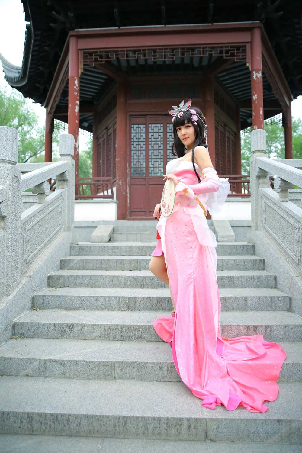 《汉服第844期》游园惊梦 粉